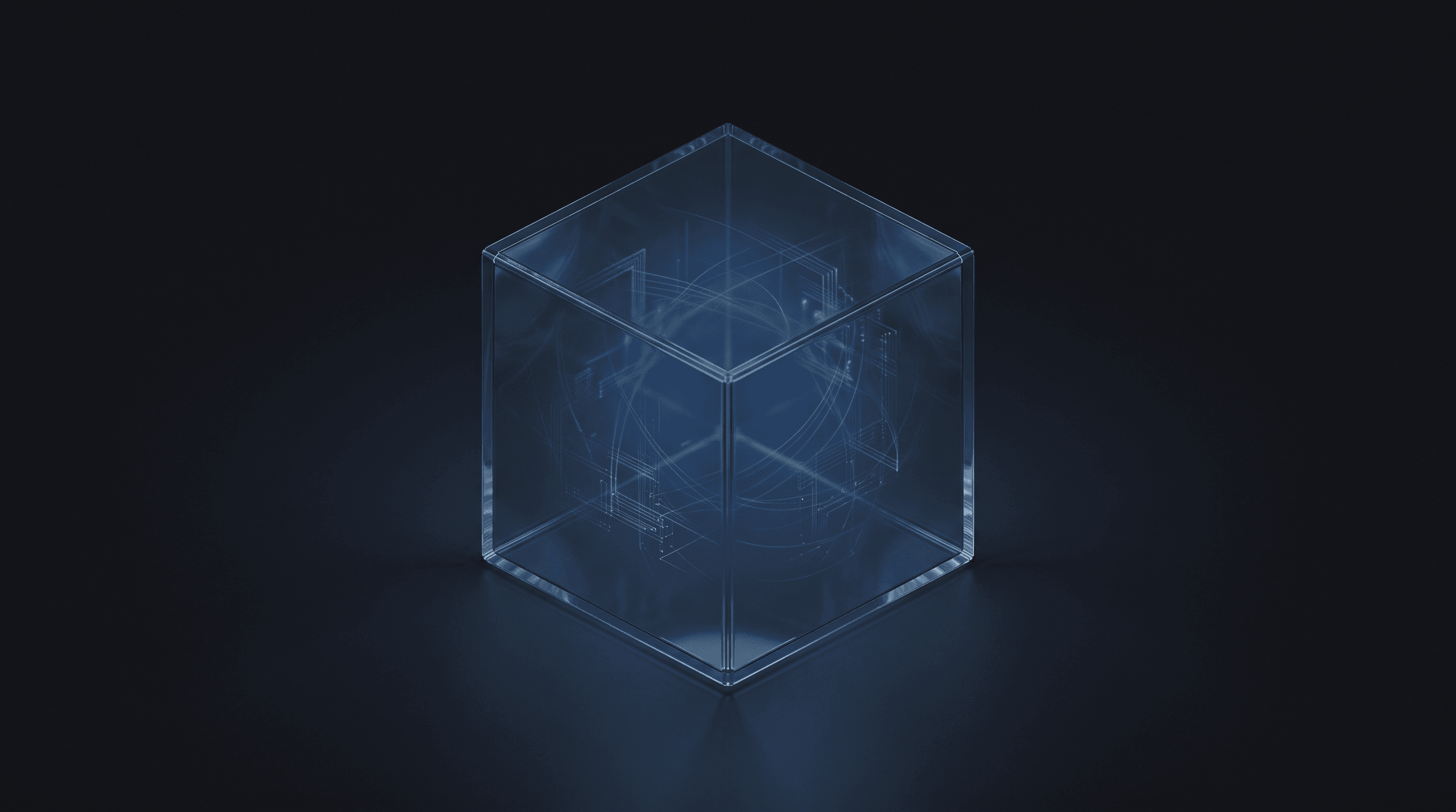 A sealed glass cell with fine structures of light working inside
