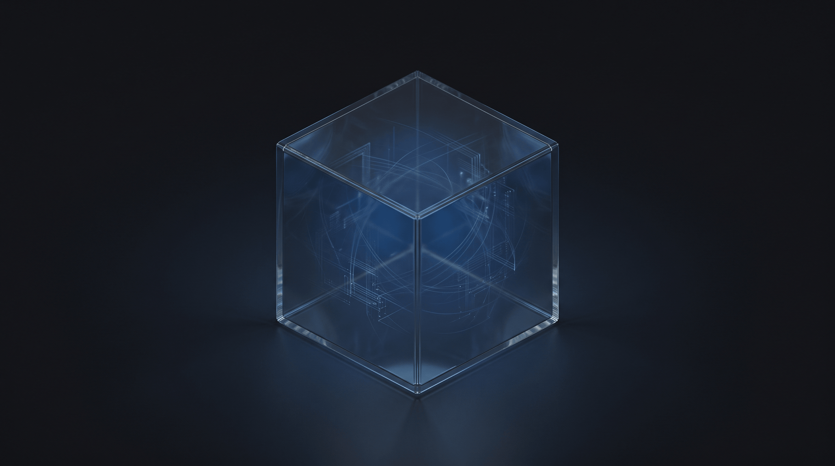 A sealed glass cell with fine structures of light working inside